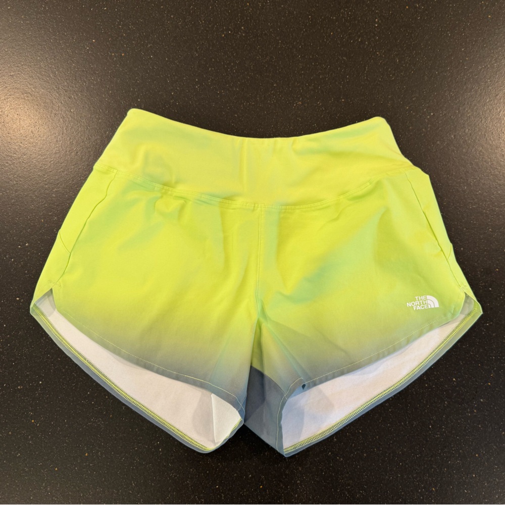 The North Face Green Athletic Shorts Lightweight Moisture-Wicking